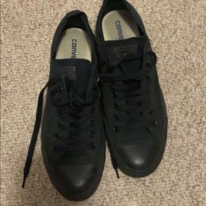 All black converse